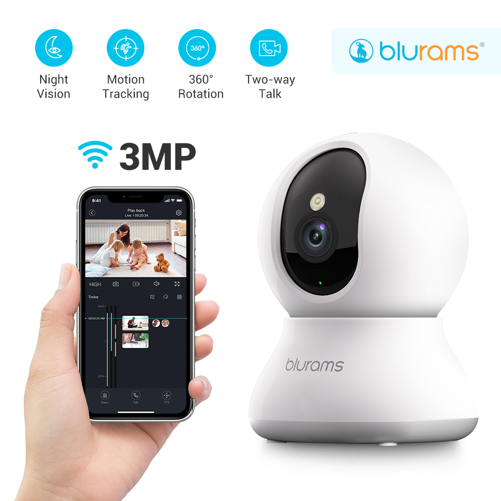 Eufy Camera E220 - 블라암스 펫 카메라 2K, 360 °