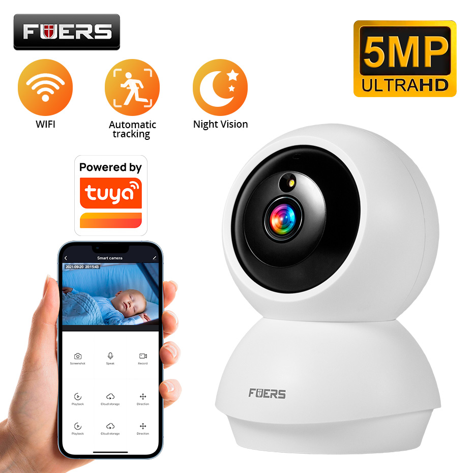 Eufy Camera E220 - Fuers 5MP WiFi 카메라는 Tuya 스마트