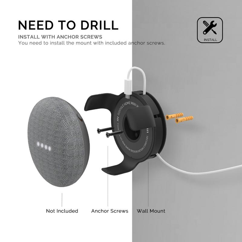 Google Nest Mini용 콘센트 벽걸이 거치대, - Google Speaker Nest Audio 리뷰 및 가격