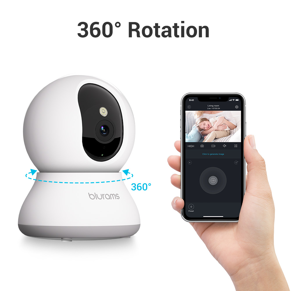 블라암스 펫 카메라 2K, 360 °   실내 보안 카 - Eufy Camera E220 리뷰 및 가격